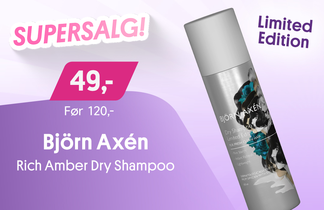 Björn Axen Dry Shampoo til kun 49,-