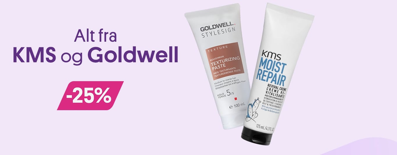 KMS og Goldwell 25%