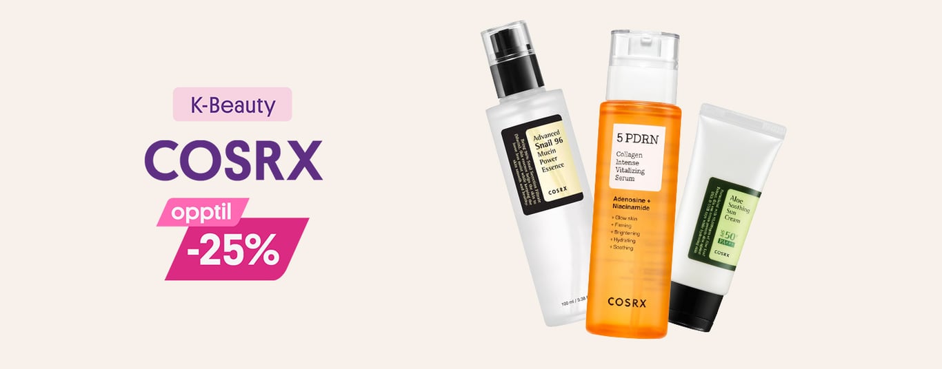 K-beauty COSRX opptil -25%