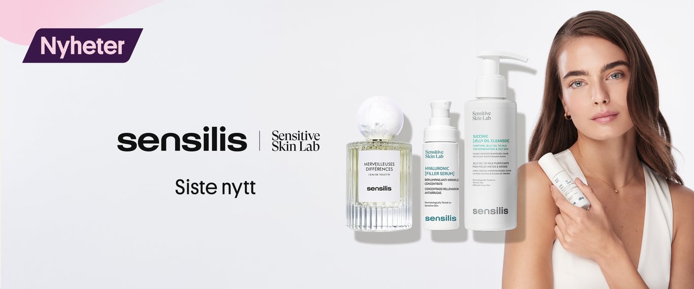 Nyheter: Hyaluronic Filler Serum, Oil Balm Cleanser og edt 100 ml. 