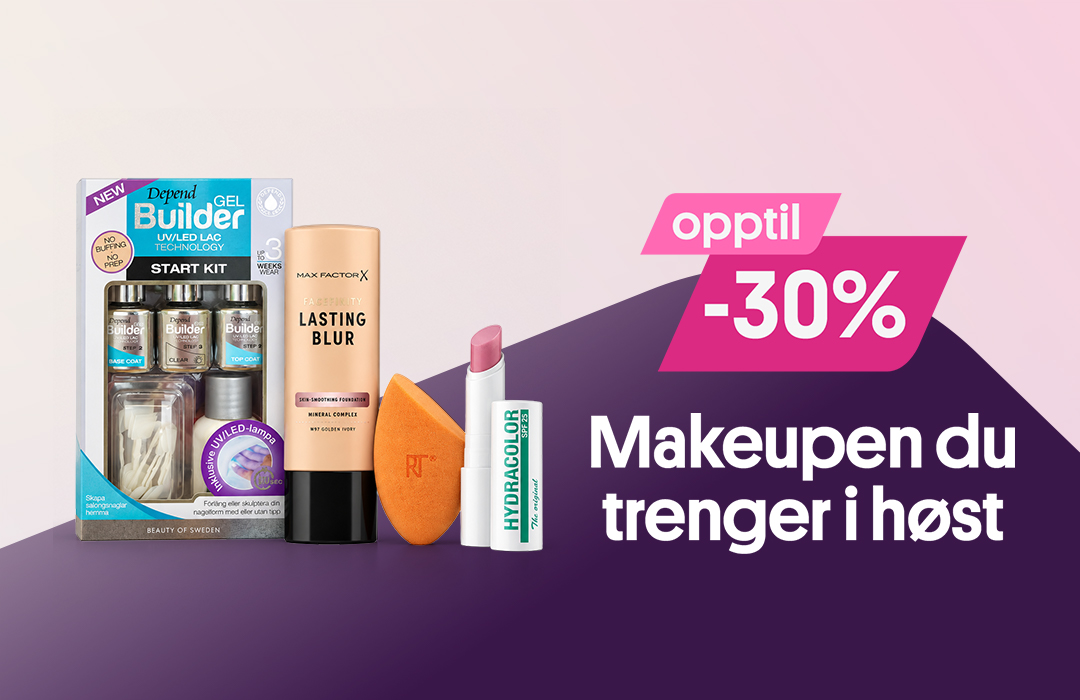 Makeupen du trenger i høst opptil -30%
