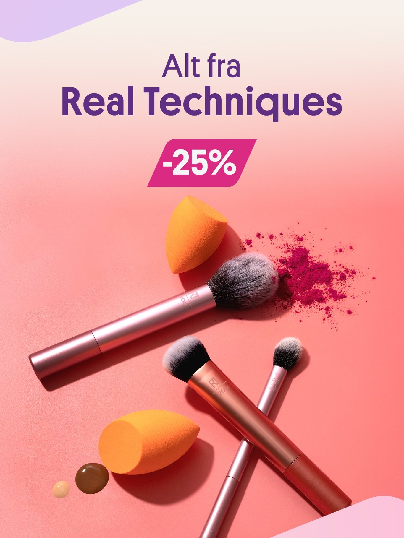Alt fra Real Techniques -25%