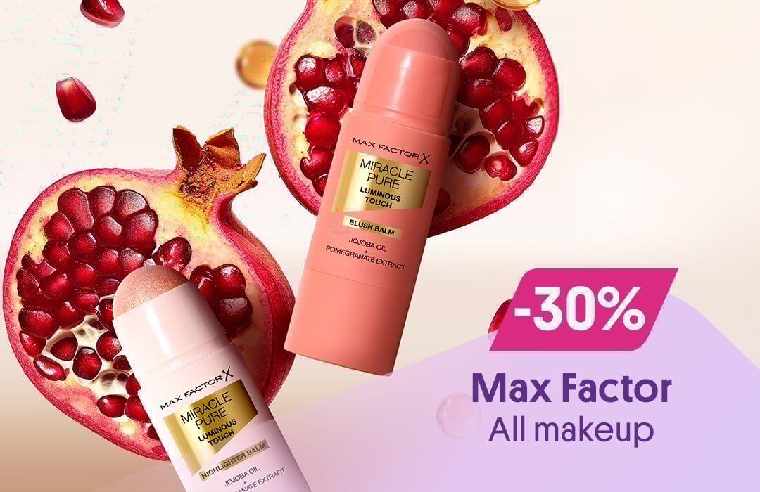 All makeup fra Max Factor -30%