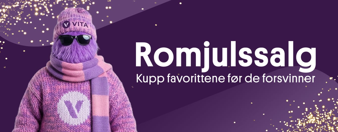 Romjulssalget er i gang - opptil 50%!