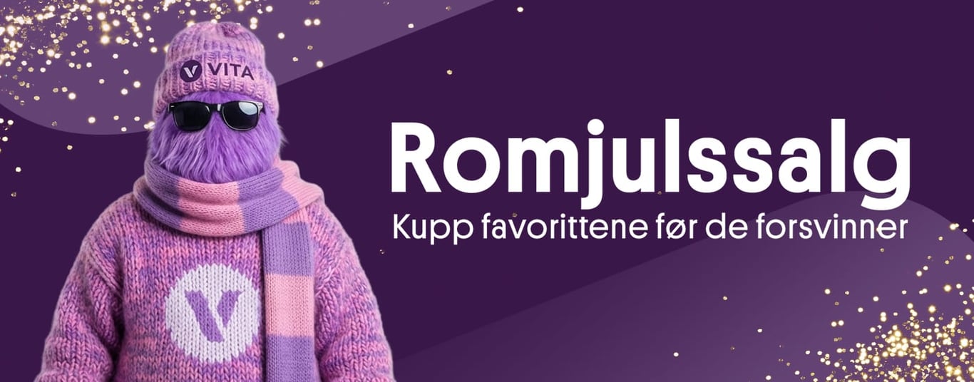 Romjulssalget er i gang - opptil 50%!