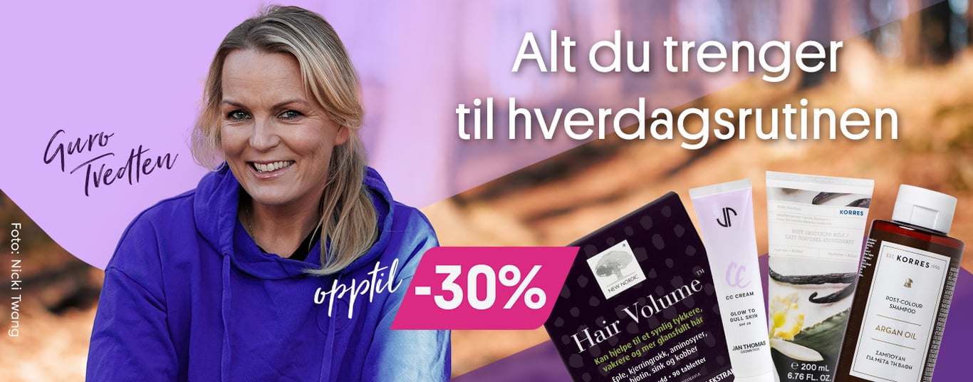 Januarsalg og gode vaner! Tilbud på en mengde produkter for å kickstarte året 