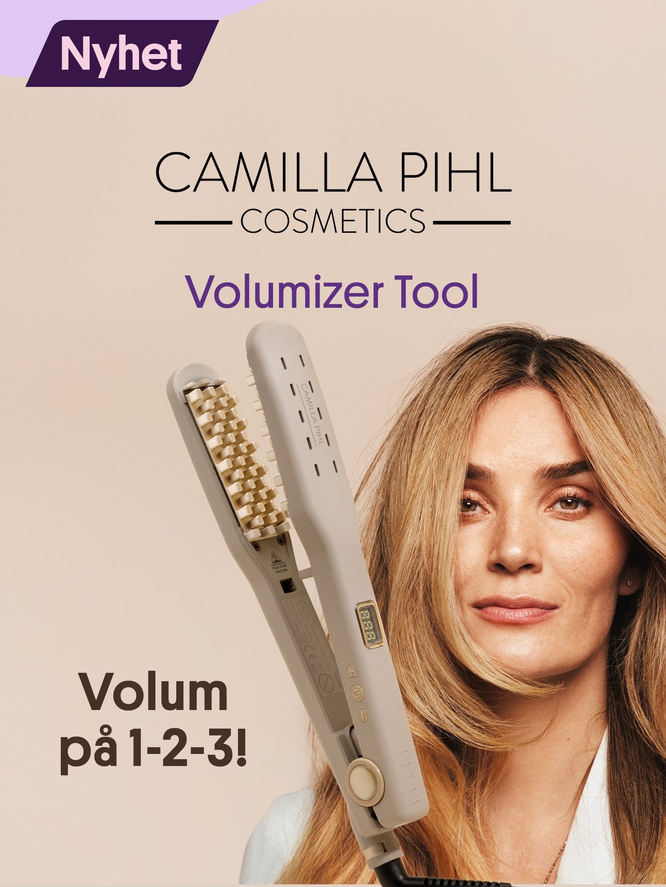 Camilla Pihl Volumizer tool - volum på 1-2-3