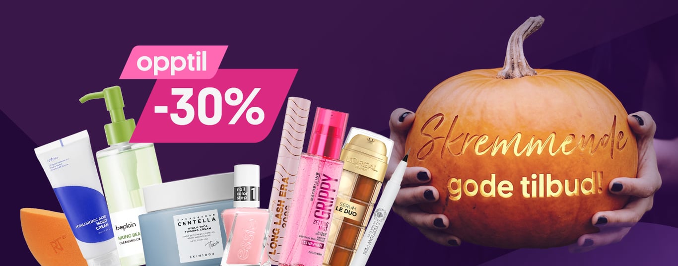 Skremmende gode tilbud opptil -30%