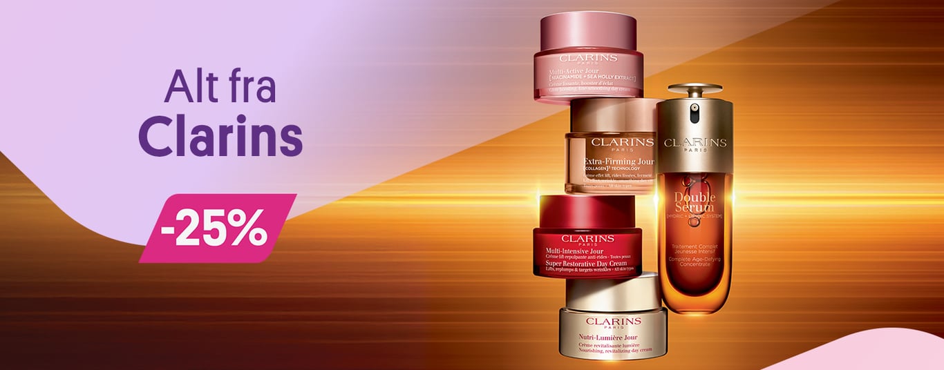 Alt fra Clarins 25%