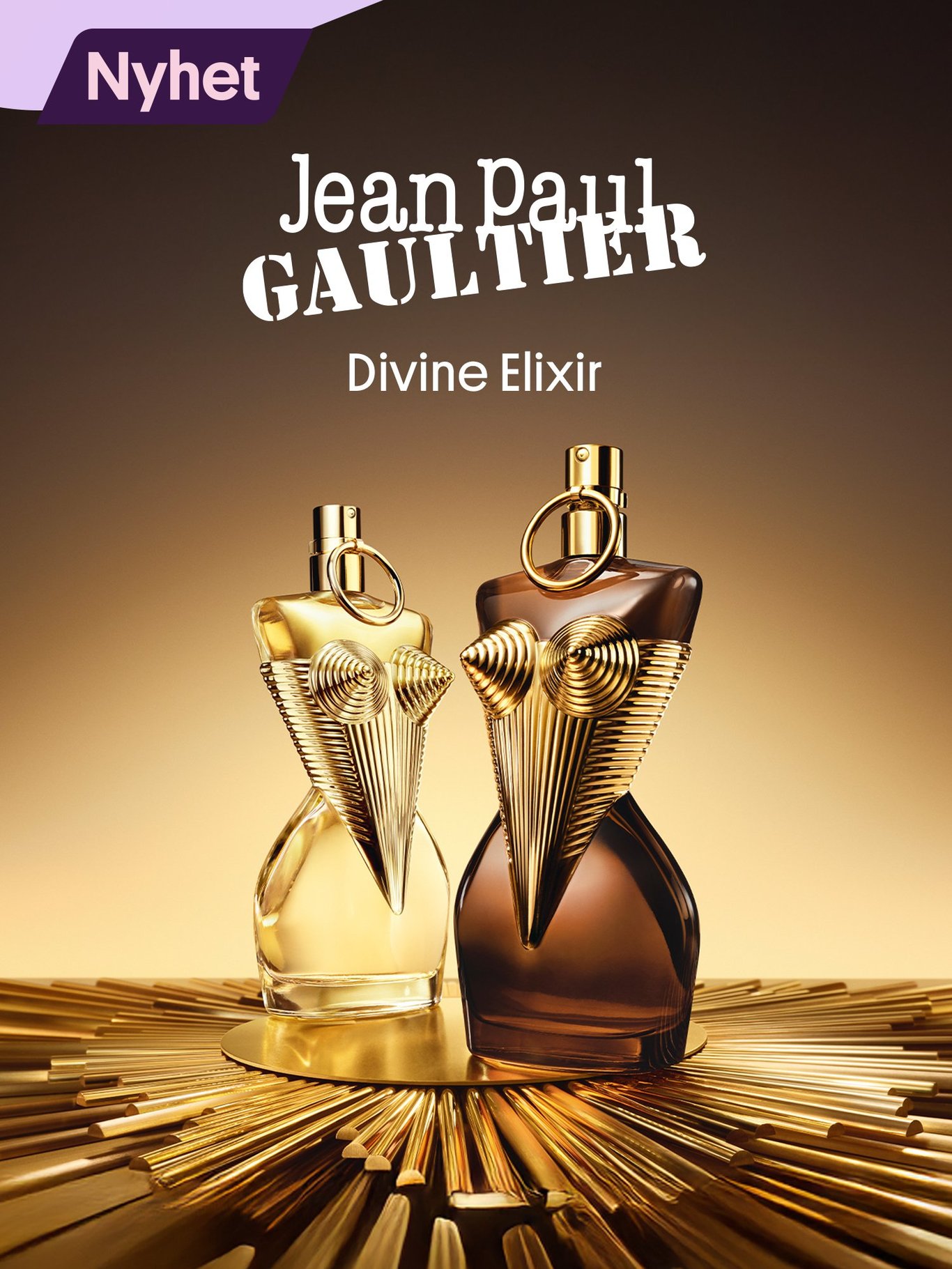 Nyhet fra Jean Paul Gaultier! Divine Elixir 