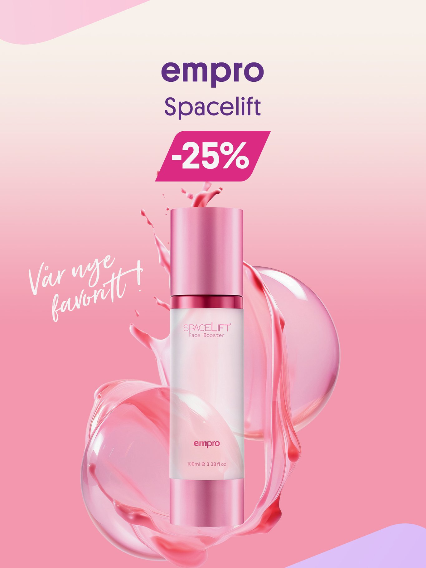 Empro -25% - Vår favoritt. Ansiktspray med antiage effekt