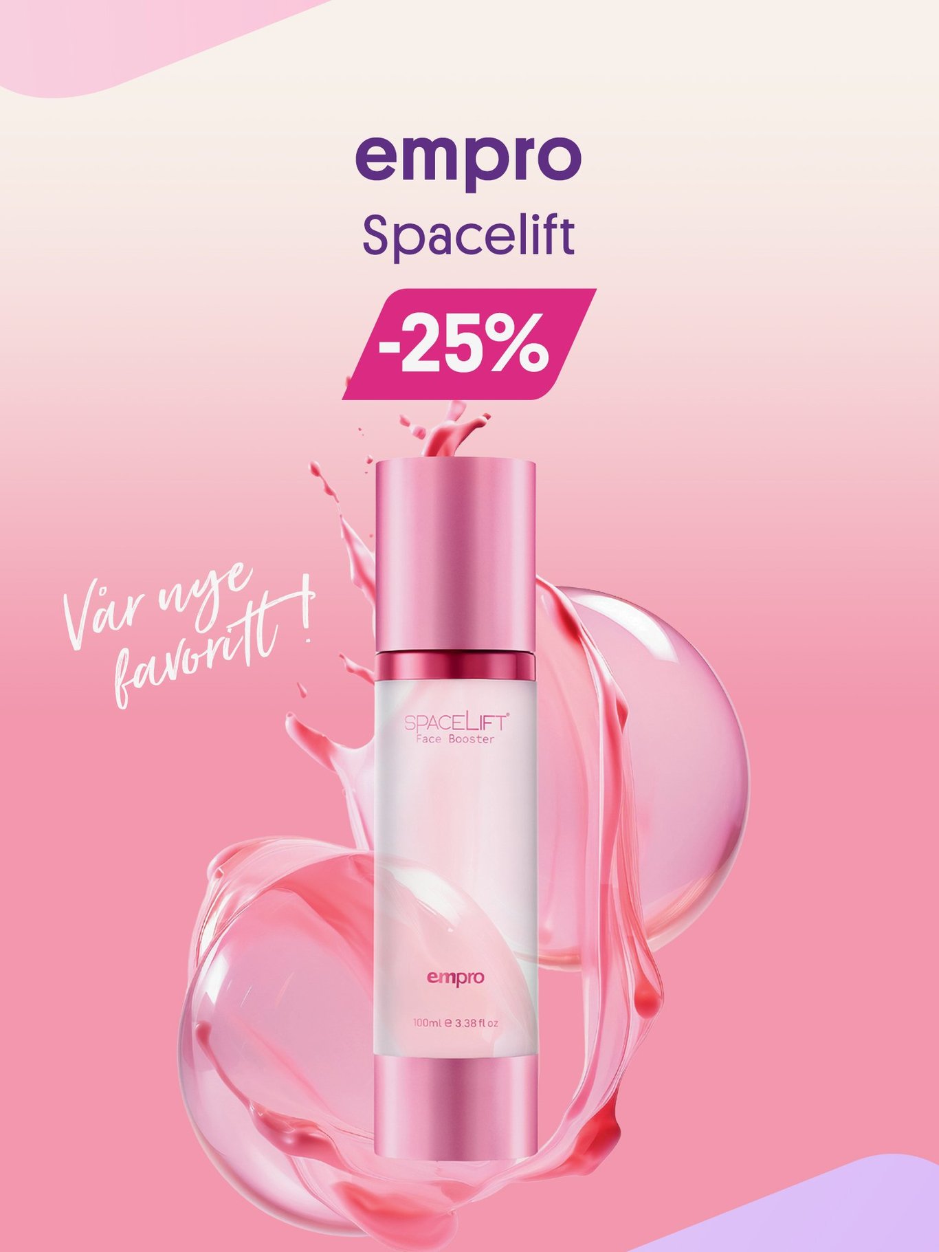 Empro -25% - Vår favoritt. Ansiktspray med antiage effekt
