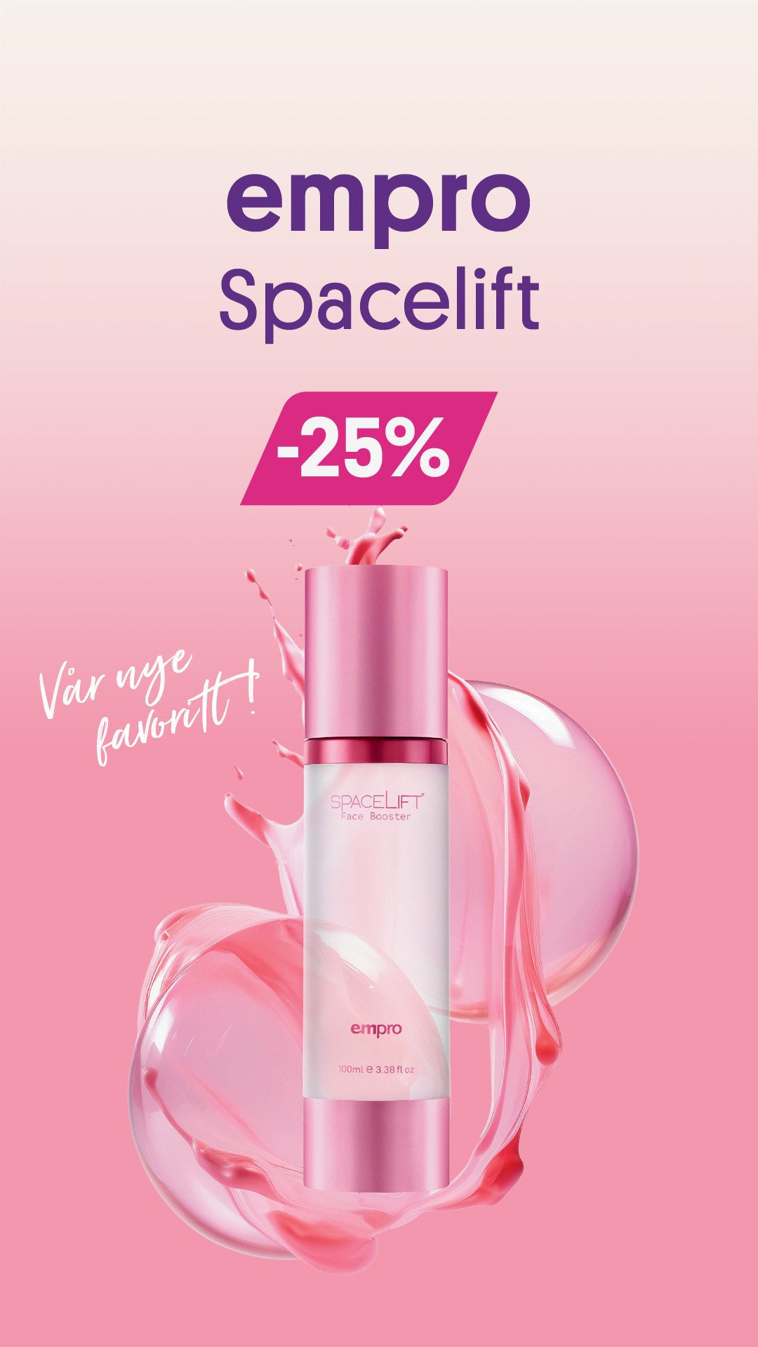 Empro -25% - Vår favoritt. Ansiktspray med antiage effekt