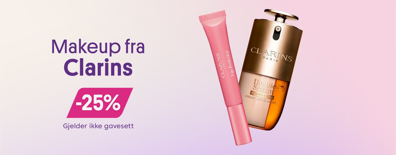 Makeup fra Clarins -25% (gjelder ikke gavesett)
