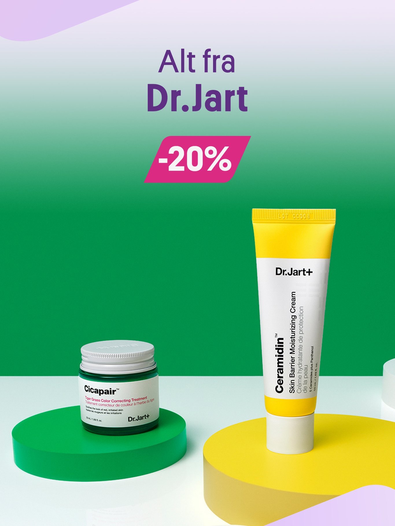 Alt fra Dr. Jart -20%