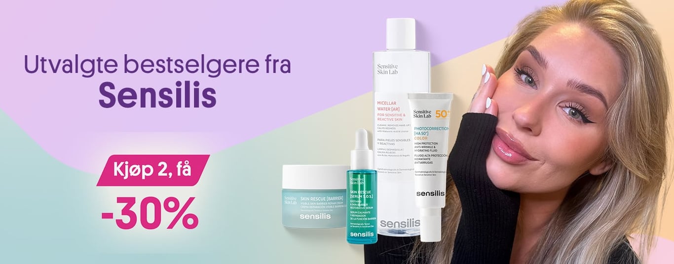 Utvalgte favoritter fra Sensilis til 2 for 30%