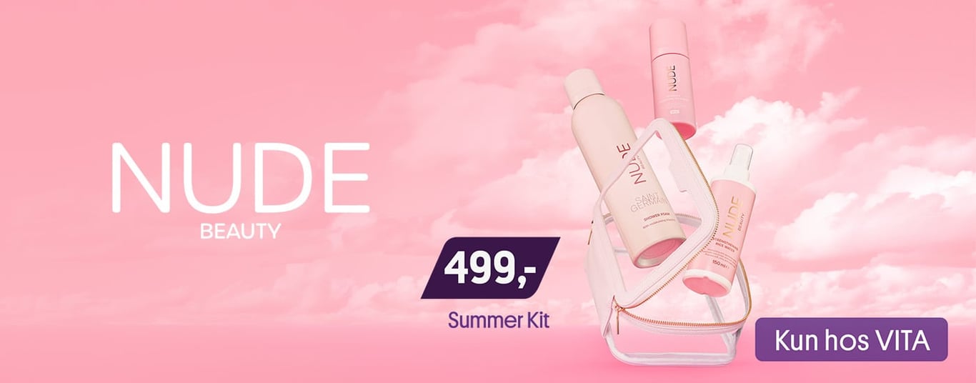 NUDE Beauty summer kit 499,- Kun hos VITA