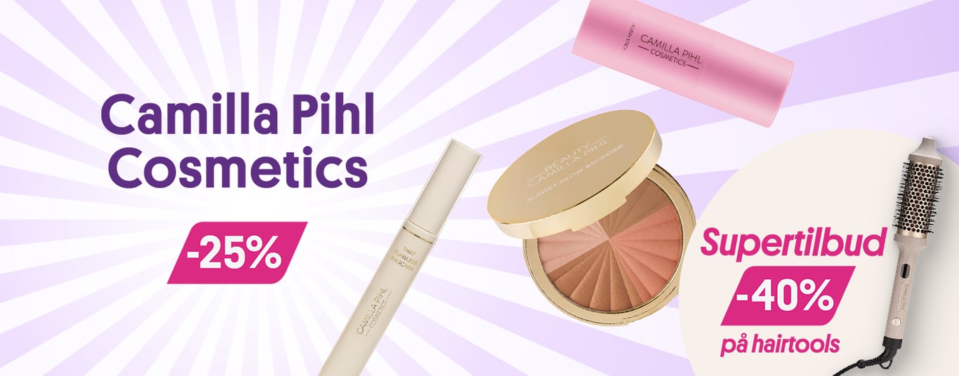 Camilla Pihl Cosmetics -25% (-40% på hairtools)