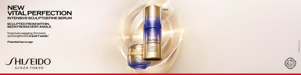 Shiseido ginza Tokyo - New vital perfection intensive sculptdefine serum