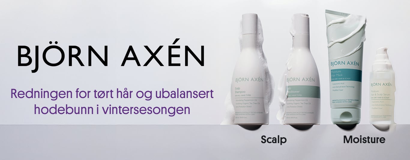 Björn Axén Redningen for tørt hår og ubalansert hodebunn i vintersesongen