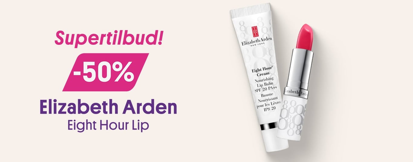 Supertilbud! -50% Elizabeth Arden Eight hour lips