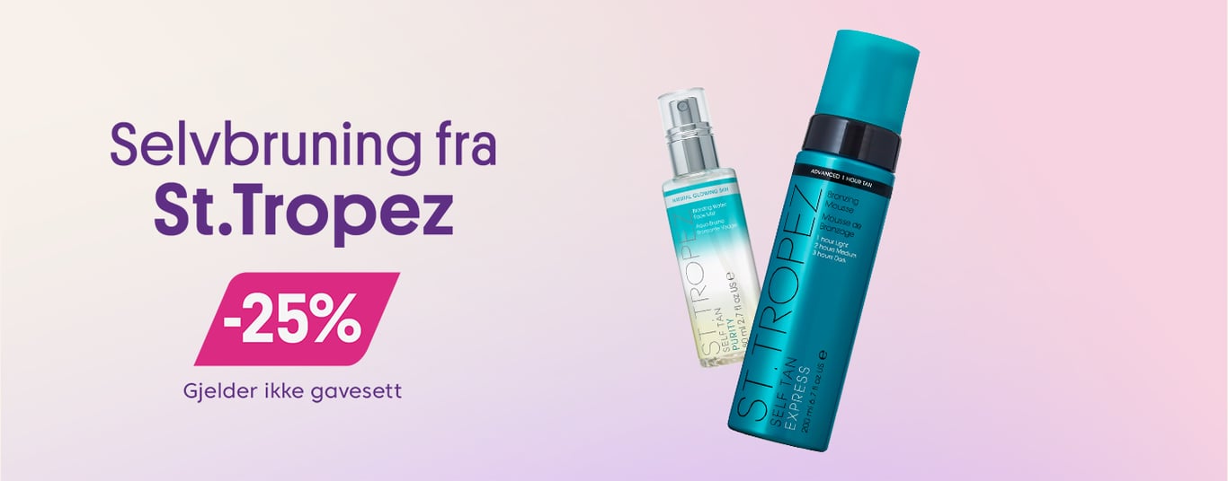 Selvbruning fra St. Tropez -25% (gjelder ikke gavesett)