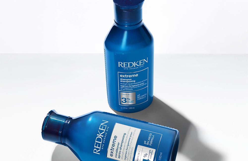 Redken ektreme produktbilde shampoo og balsam