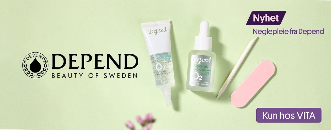 DEPEND Beauty of Sweden Nyhet Neglepleie fra Depend Kun hos VITA