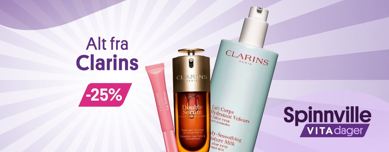 Alt fra Clarins -25%