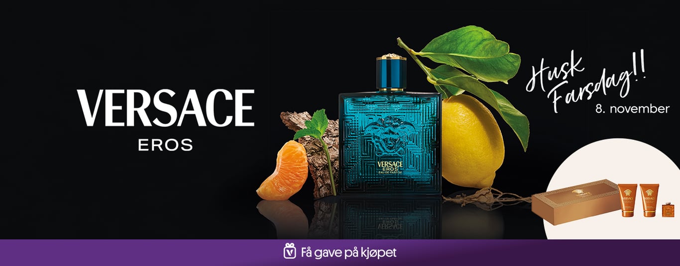 Versace Eros Få med gave på kjøpet! (husk farsdag)
