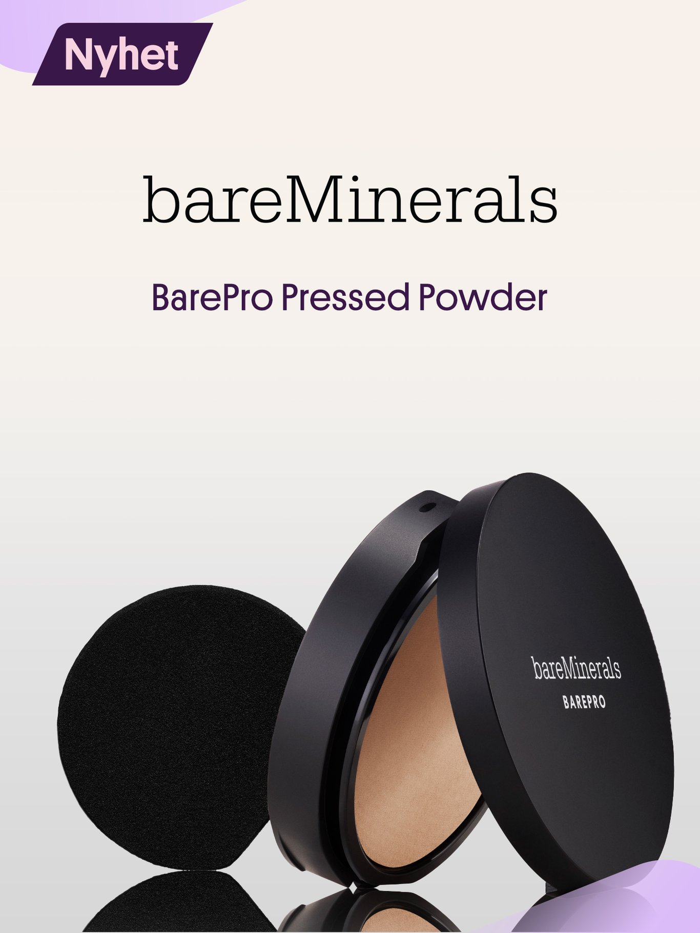 Nyhet! bareMinerals BAREPRO 24H Skin-Perfecting Pressed Powder