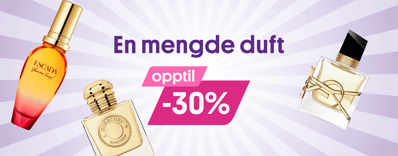 En mengde duft opptil -30%