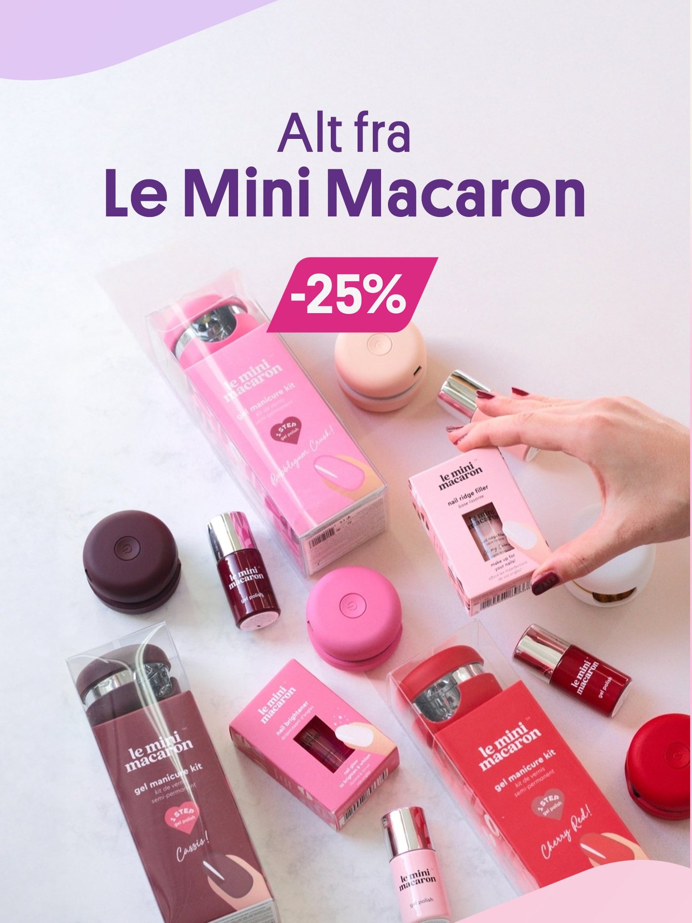 Alt fra Le Mini Macaron 25%