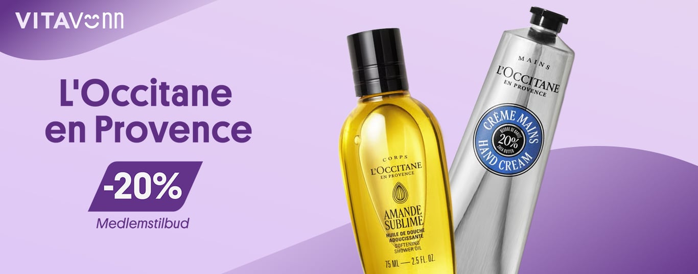 L'Occitane en Provence -20% Medlemstilbud