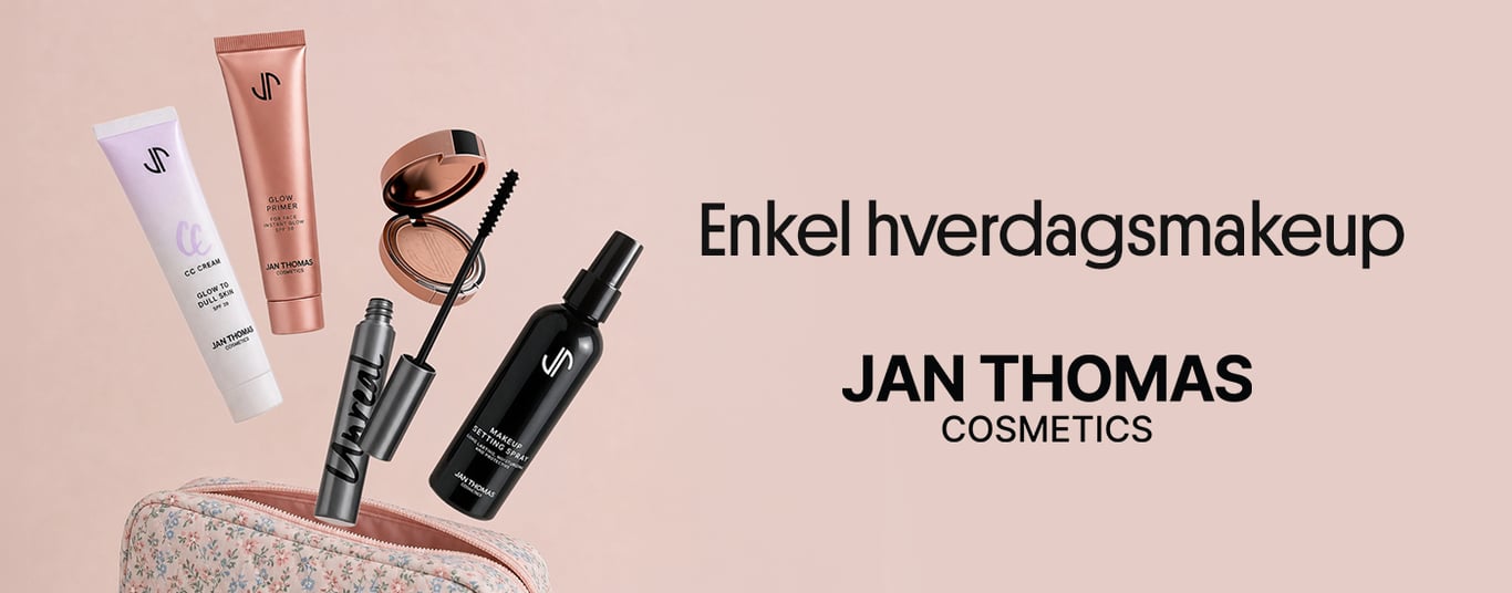 Enkel hverdagsmakeup Jan Thomas Cosmetics