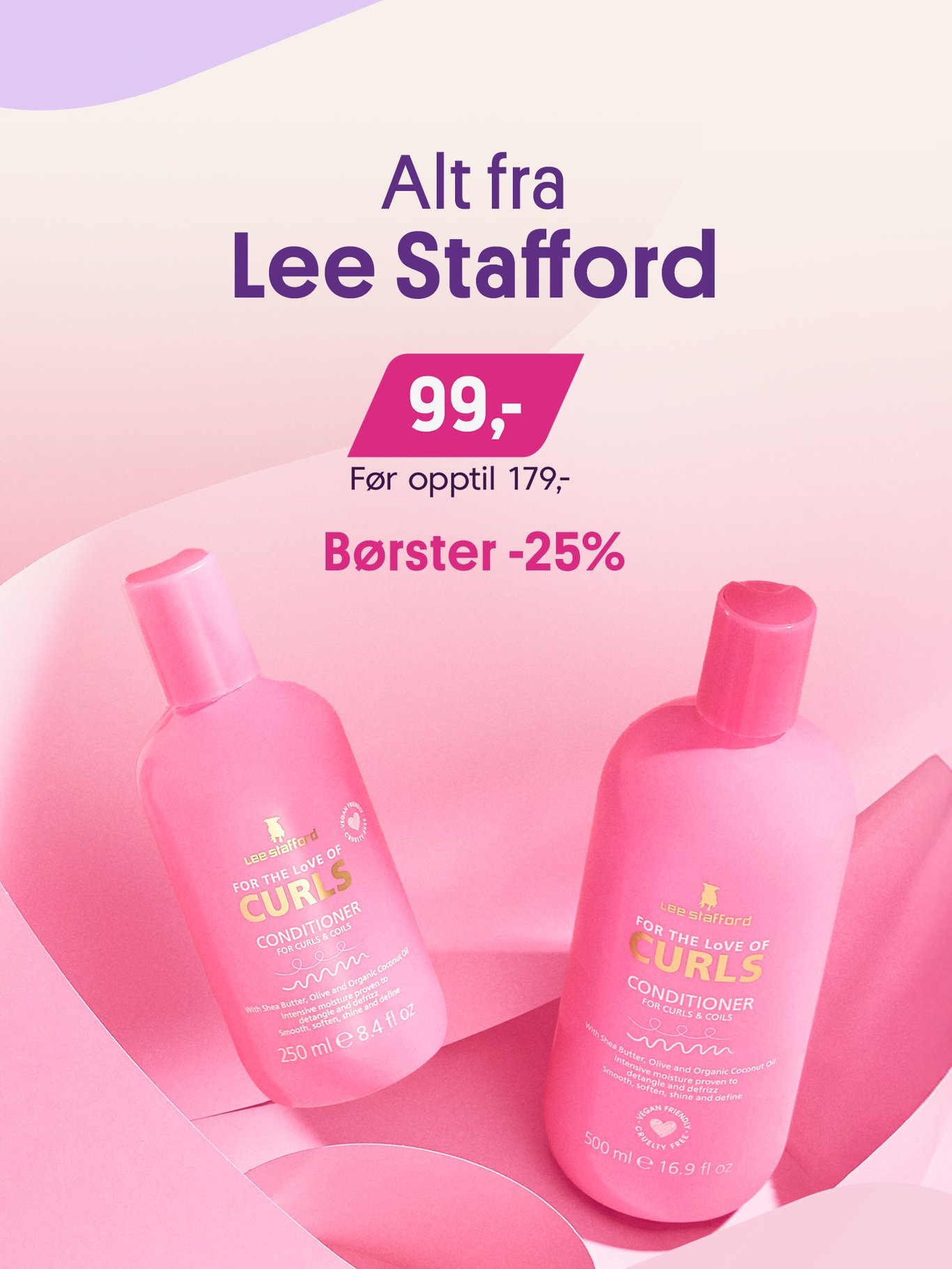 Alt fra Lee Stafford