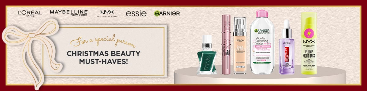 Christmas beauty must haves!