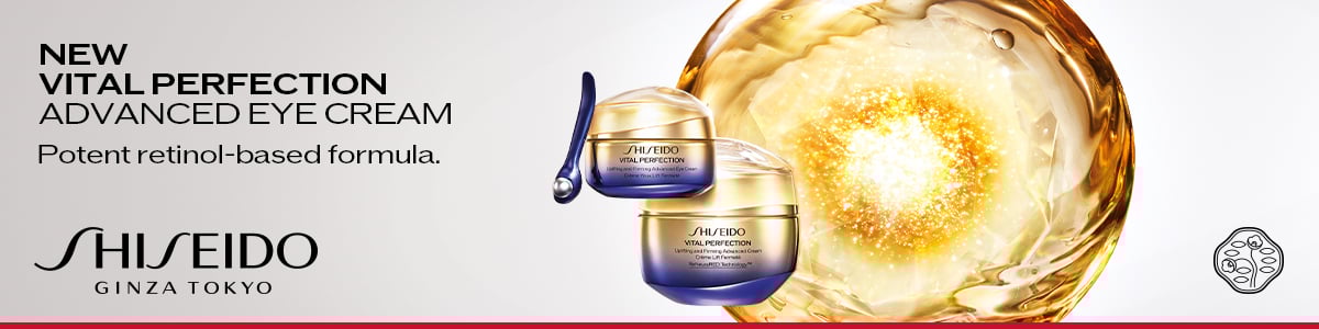 Shiseido new Vital perfection advanced eye cream