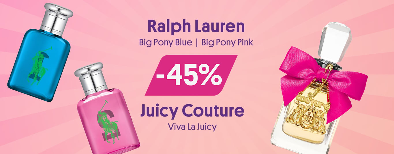 Ralph Lauren & Juicy Couture -45%