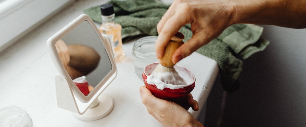 Optimal barberingsrutine: Bruk av riktig produkt for best resultat