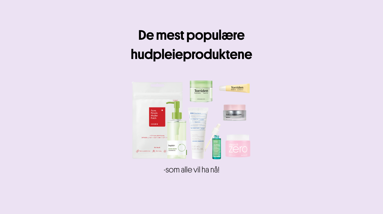 Hudpleie-produktene alle vil ha nå!