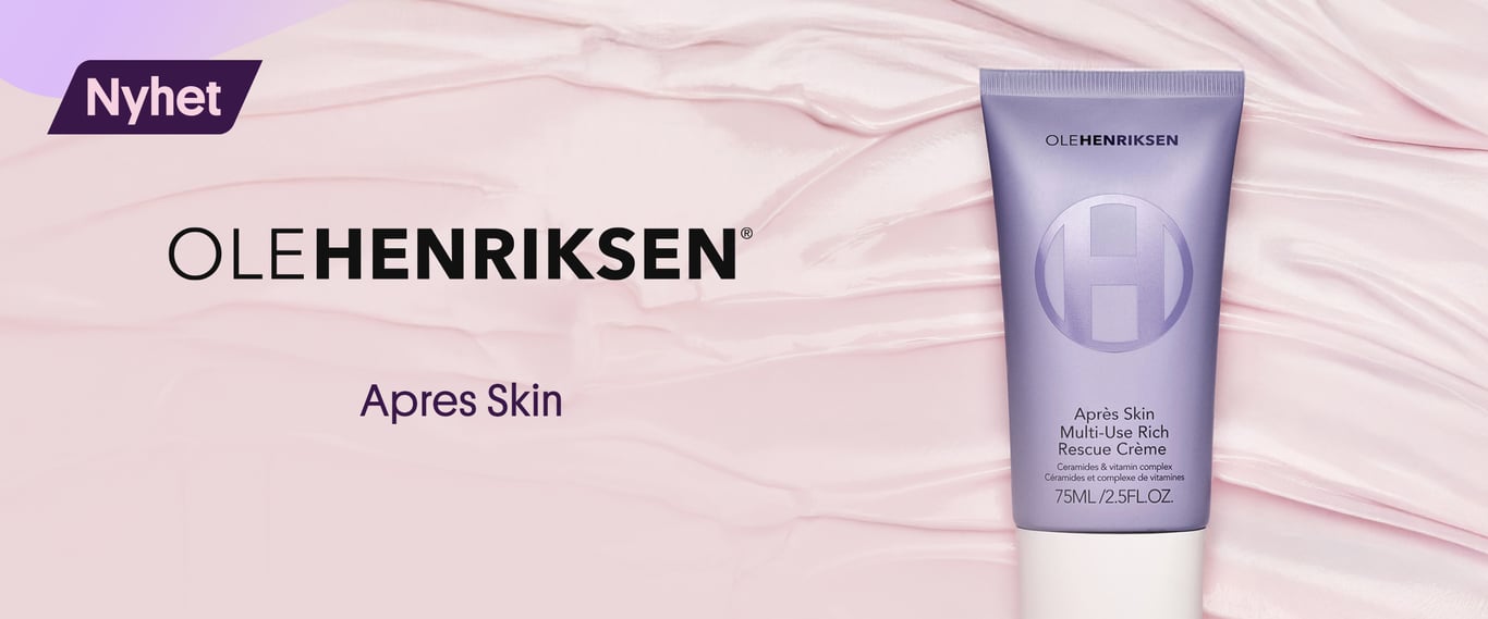 Ole Henriksen Apres Skin - Krem på lilla tube