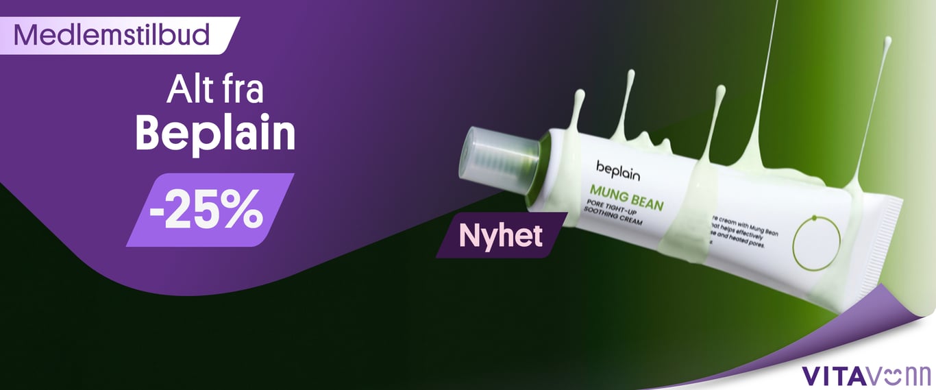 Alt fra Beplain -25% for alle medlemmer