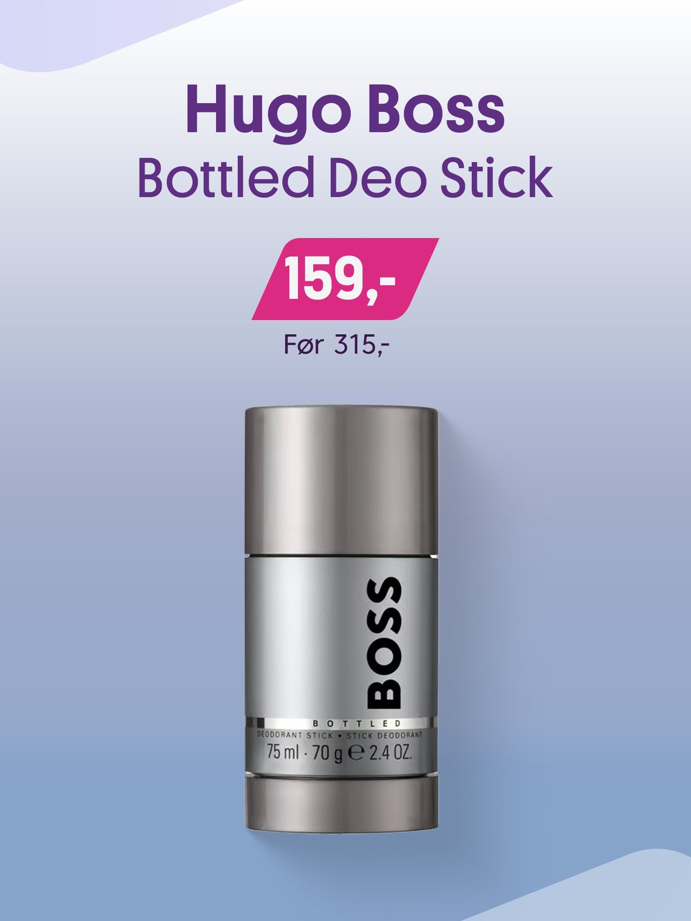 Hugo Boss Bottled Deo Stick 159,- 