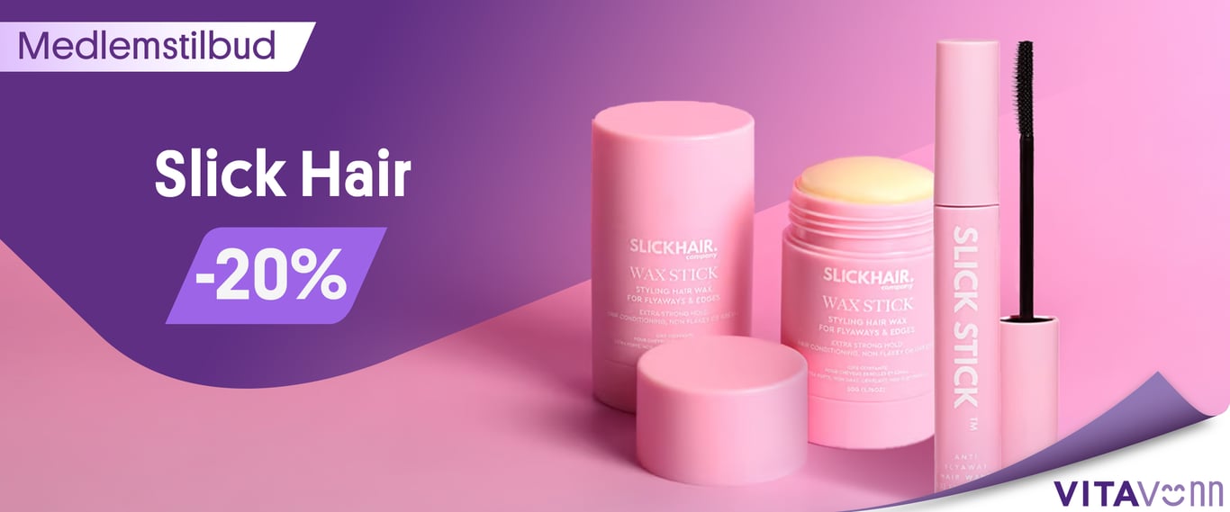 Medlemstilbud: Slick Hair Stick  -20%