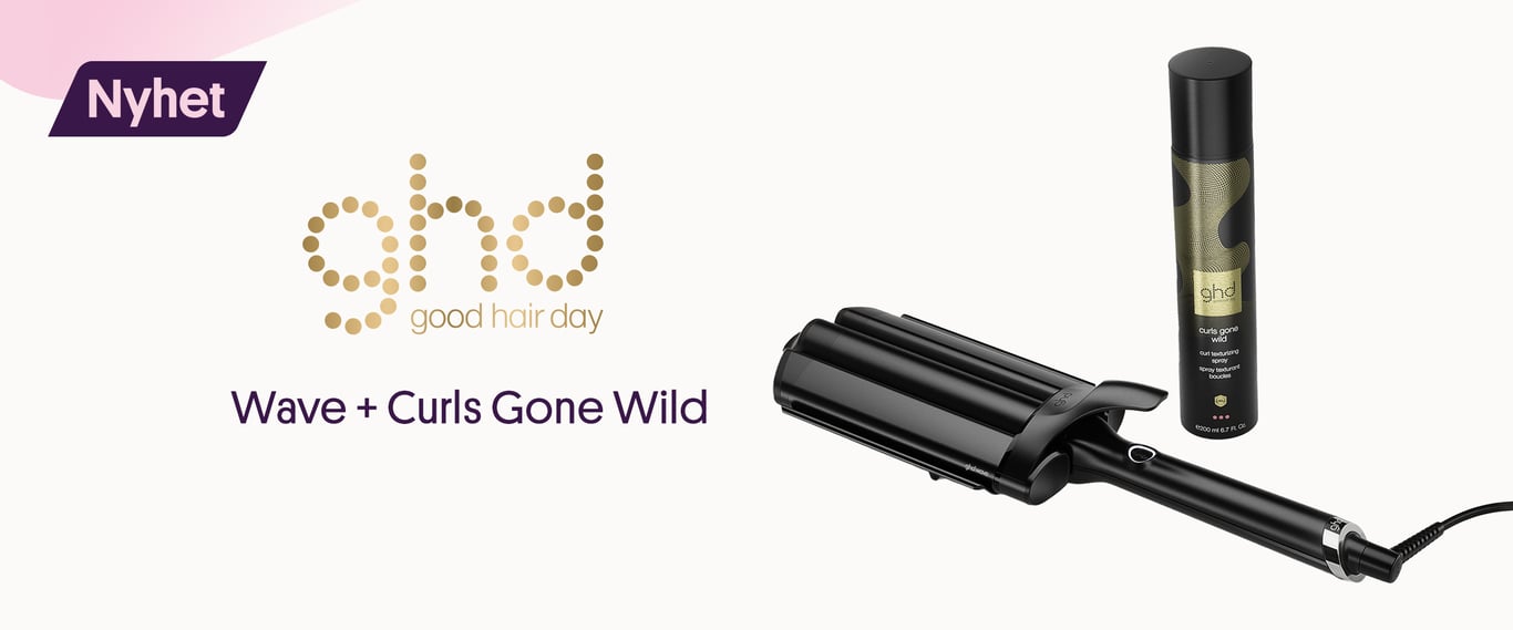 ghd wave + Curls gone wild