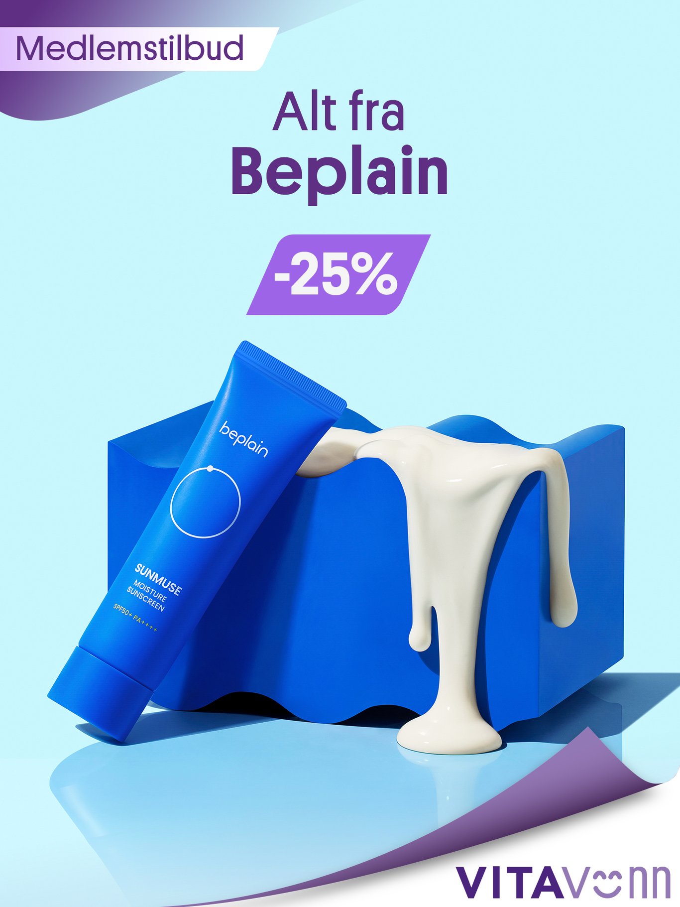 Medlemstilbud: Alt fra Beplain -25%