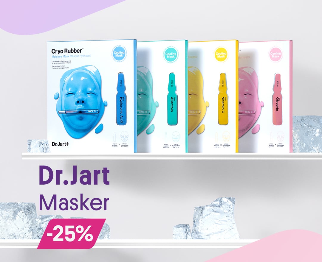 Alle ansiktsmasker fra Dr.Jart!