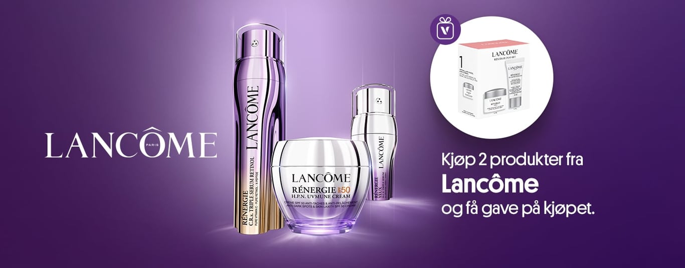 Kjøp 2 produkter fra Lancome og få med gave på kjøpet!