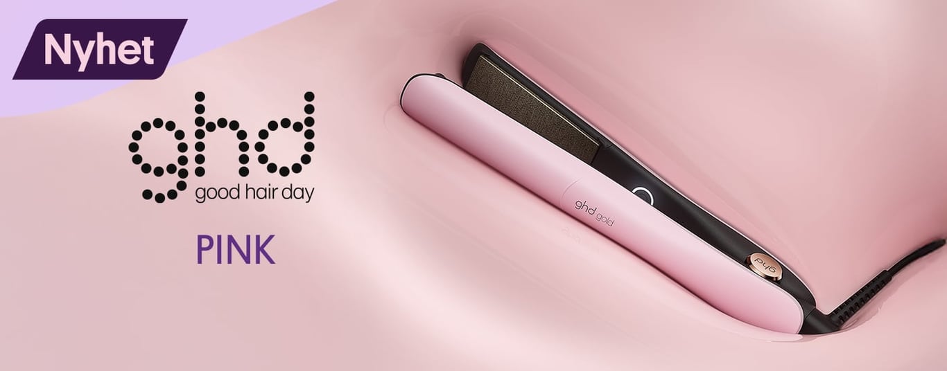 NYHET: GHD PINK - Rosa varmeverktøy